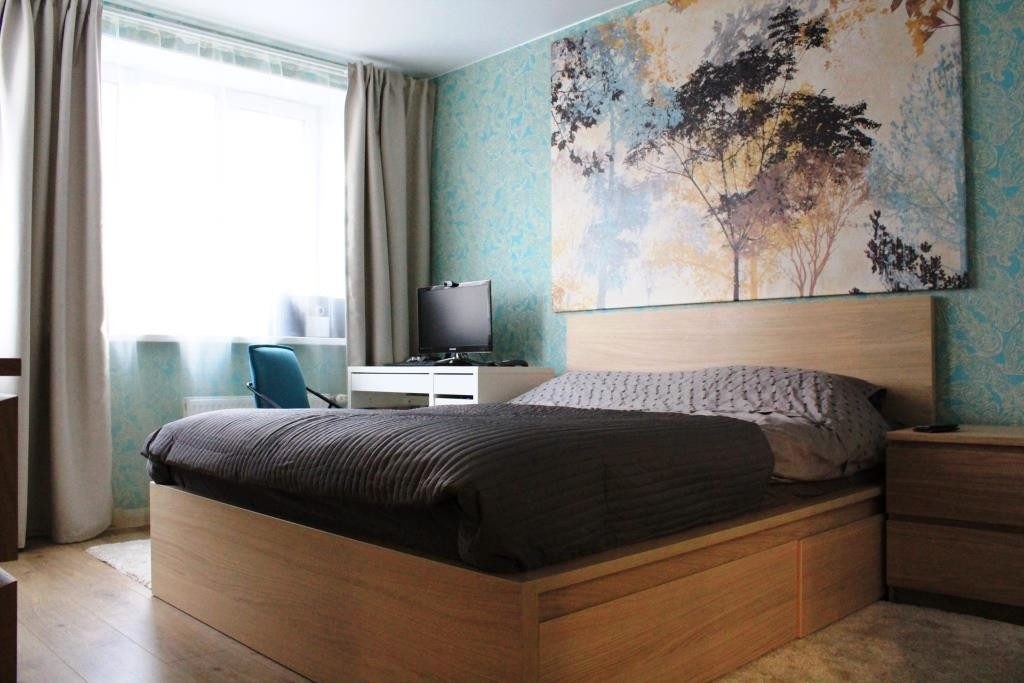 75 идей дизайна спальни с мебелью ИКЕА